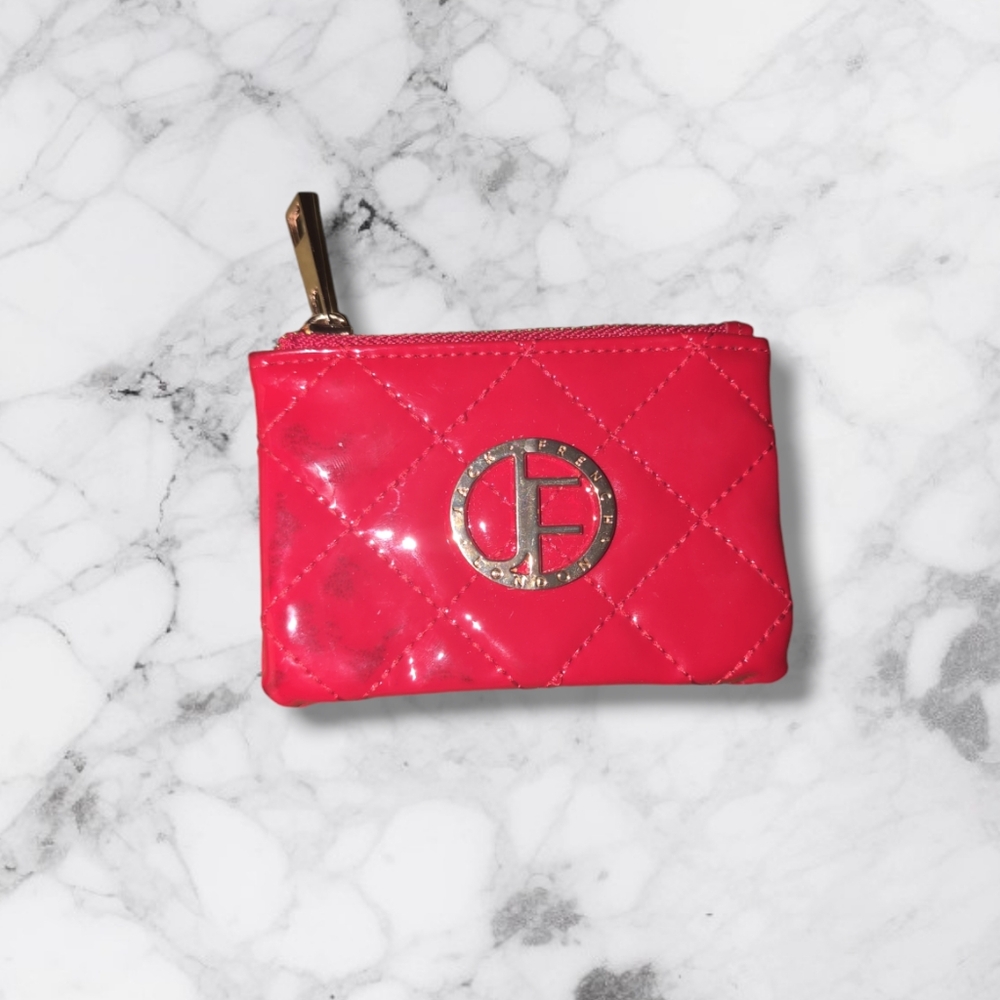 Jack French London | Coin Purse pouch red leather